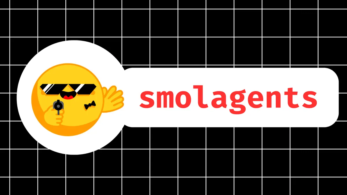 发布方配图,对应smolagents 用代码表达工具操作,简化智能体开发