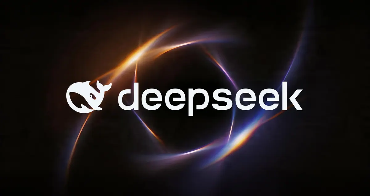 DeepSeek 品牌图,非功能界面截图