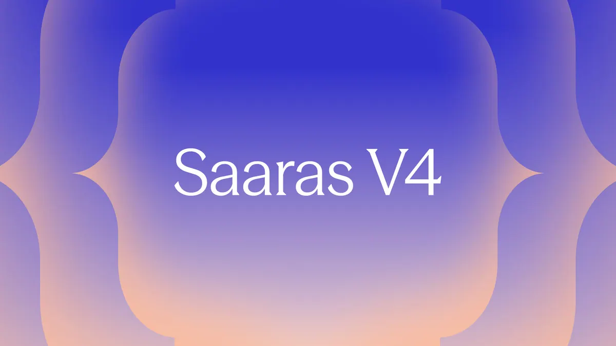 Sarvam 发布 Saaras V4,面向多语言语音识别的发布页配图