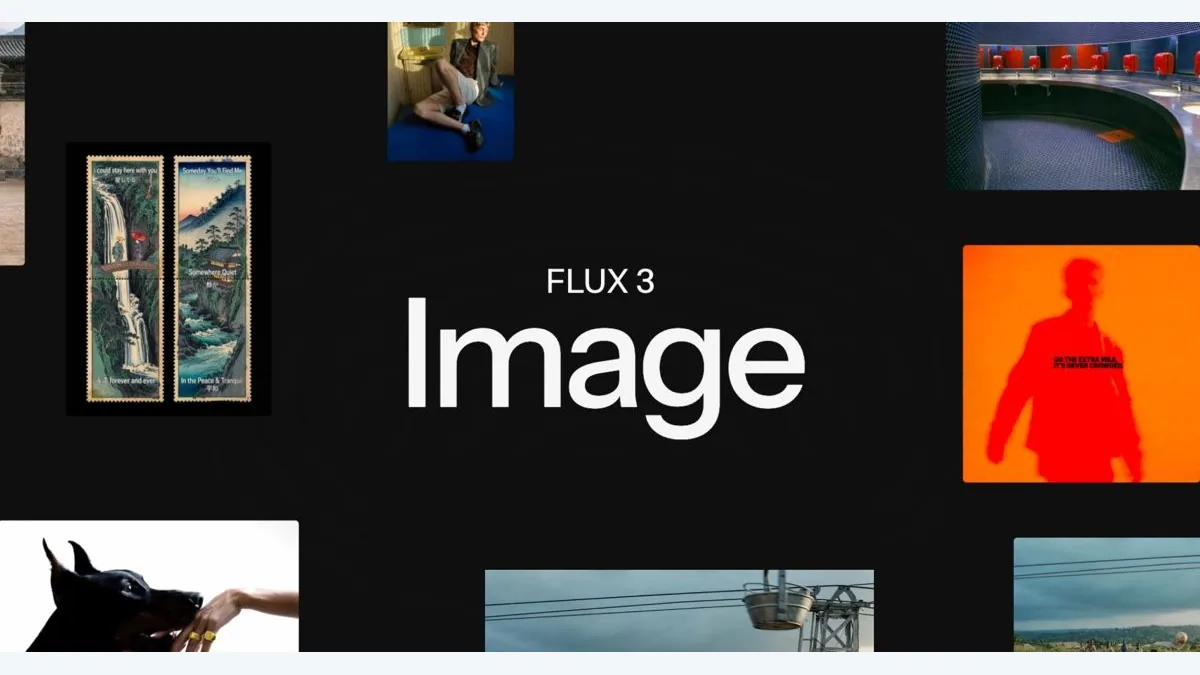 Black Forest Labs FLUX 3 Image 官方产品主视觉