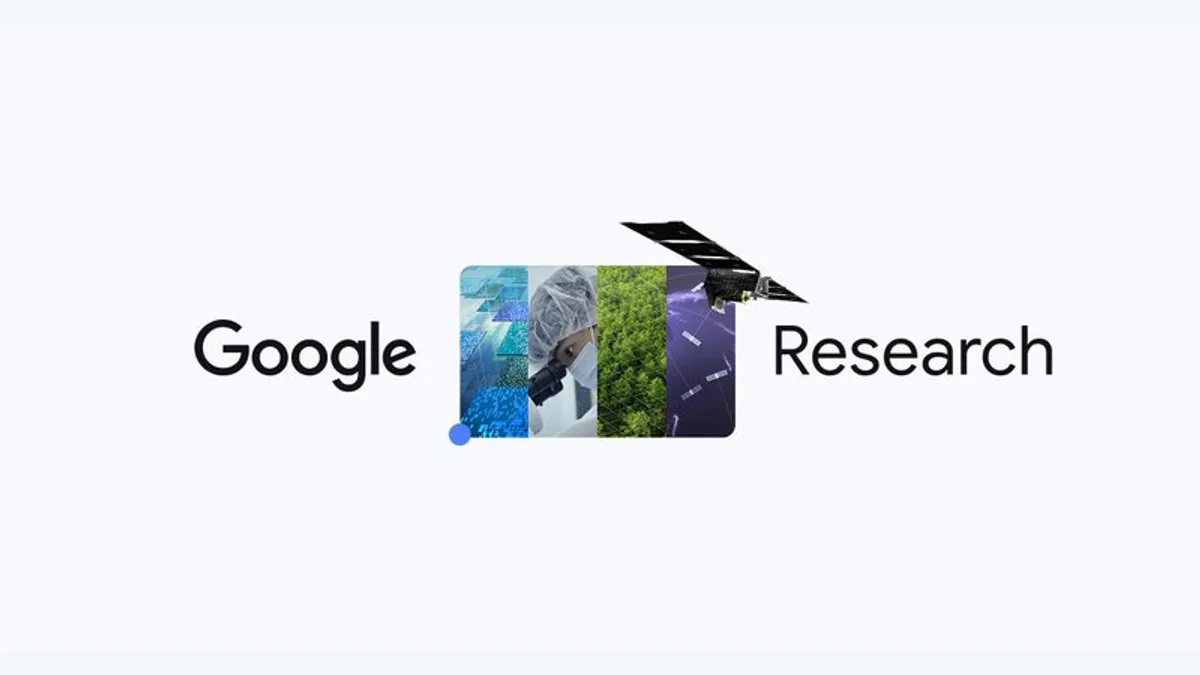Official Google Research artwork for the federated-learning privacy system