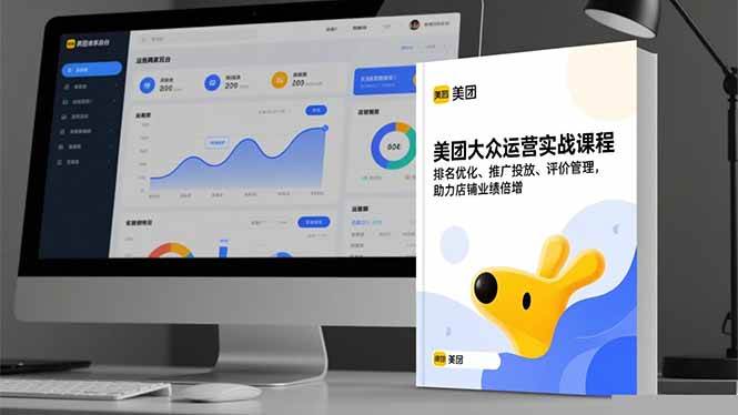 （16518期）美团大众运营实战课程，排名优化、推广投放、评价管理，助力店铺业绩倍增-易网创