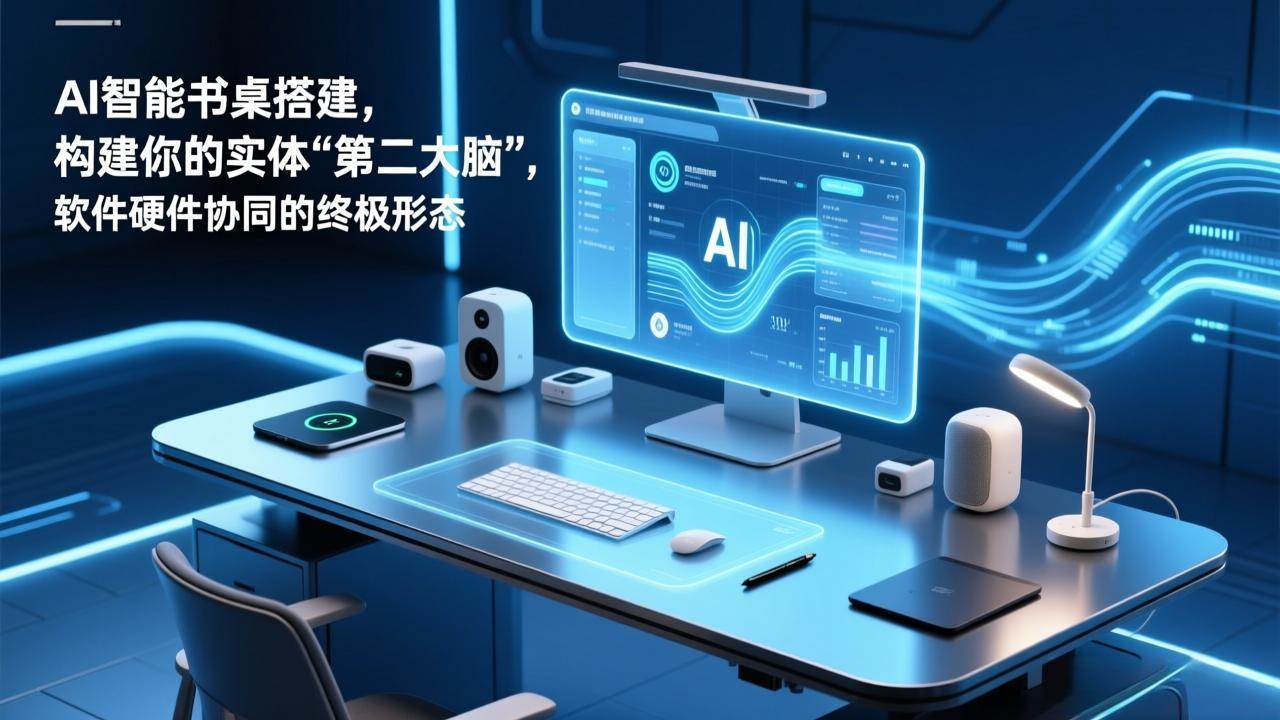 （17363期）AI智能书桌搭建，构建你的实体“第二大脑”，软件硬件协同的终极形态-易网创