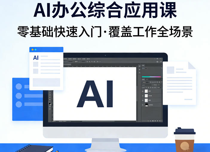 AI办公综合应用课，零基础快速入门，覆盖了工作中各种应用场景-易网创