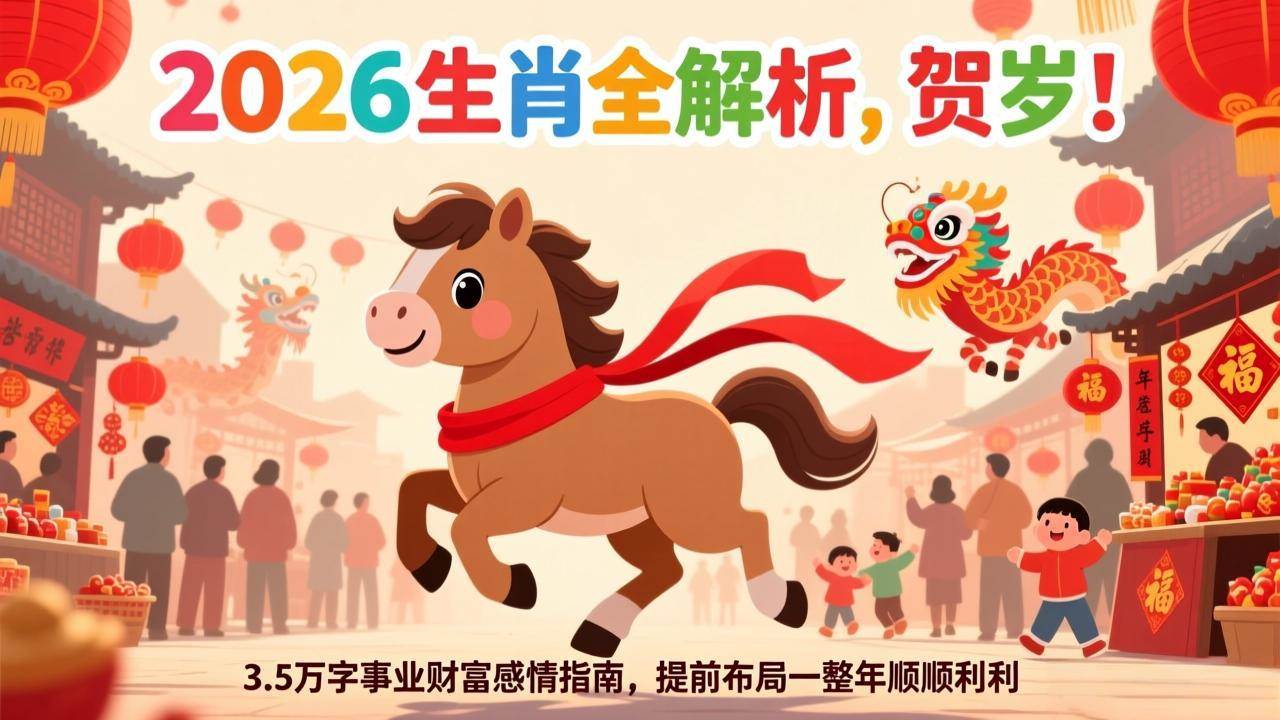 (17428期)付费文章:贺岁!2026生肖全解析,3.5万字事业财富感情指南,提前布局一整年顺顺利利-易网创