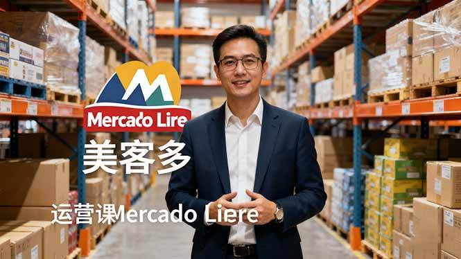 （16292期）2025美客多Mercado Libre运营课：账号注册/产品上传/促销活动/自发货模式-易网创