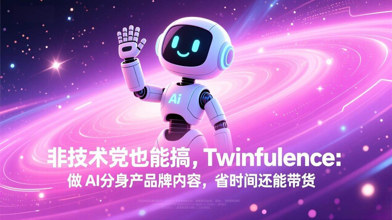 （17381期）非技术党也能搞!Twinfluence:做 AI 分身产品牌内容,省时间还能带货-易网创
